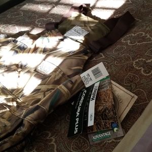 Walls wetland camo insulated bib coveralls